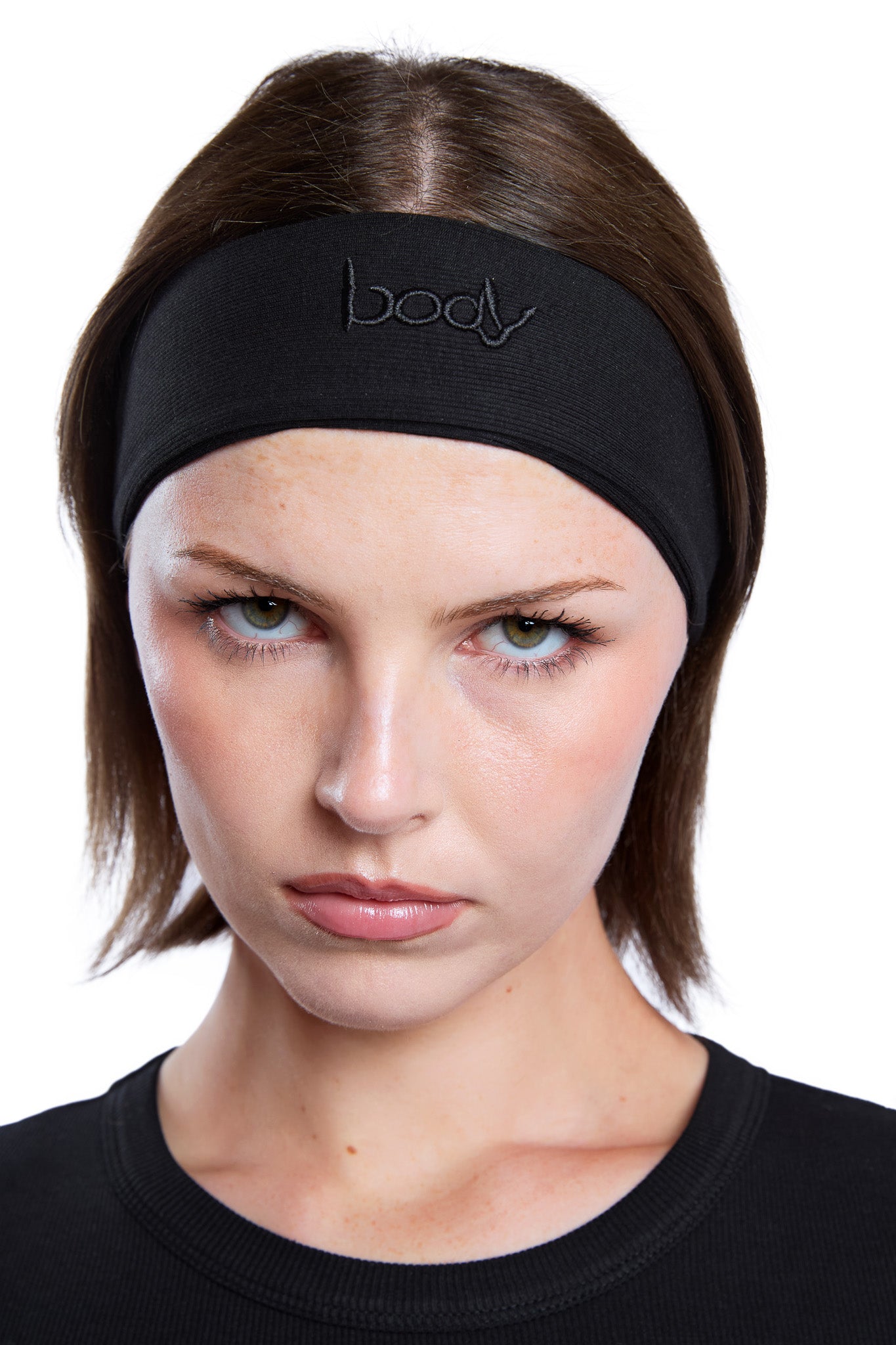 RIBBED HEADBAND ESSENTIAL (BLACK)