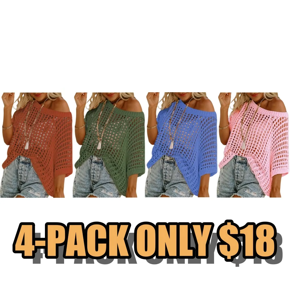 Womens Summer Scoop Neck Short Sleeve (Just $3 Each!)