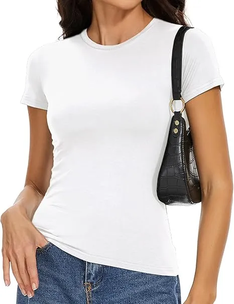 Women's Solid Color Sports Tee