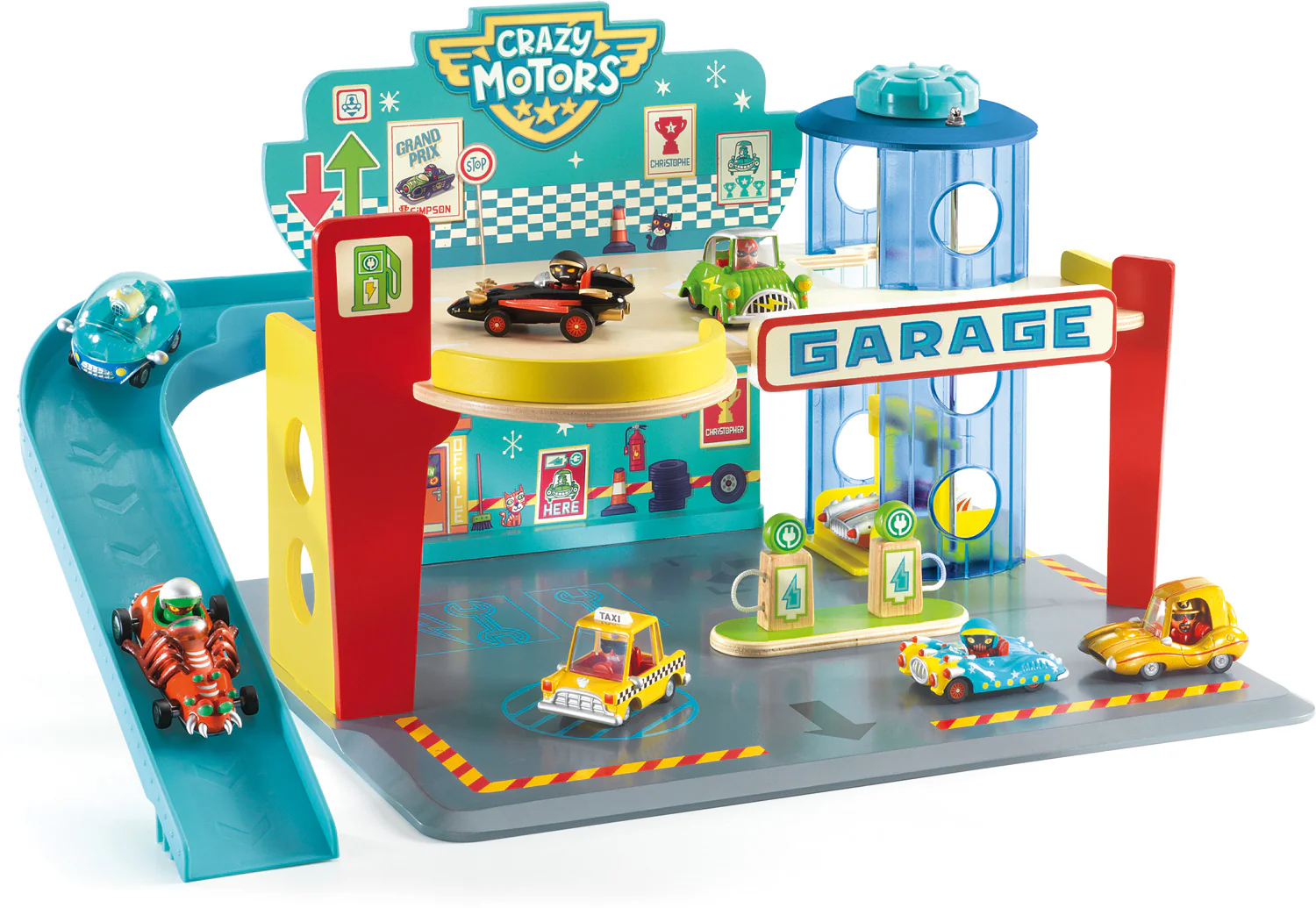 Crazy Garage Play Hub