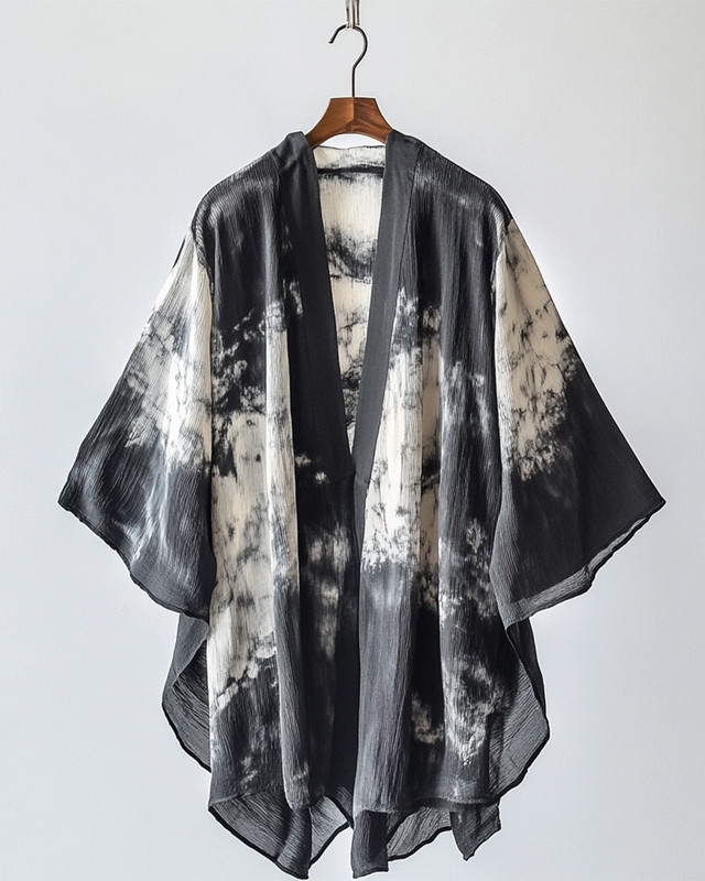 Summer vacation high-end chiffon cardigan 3436