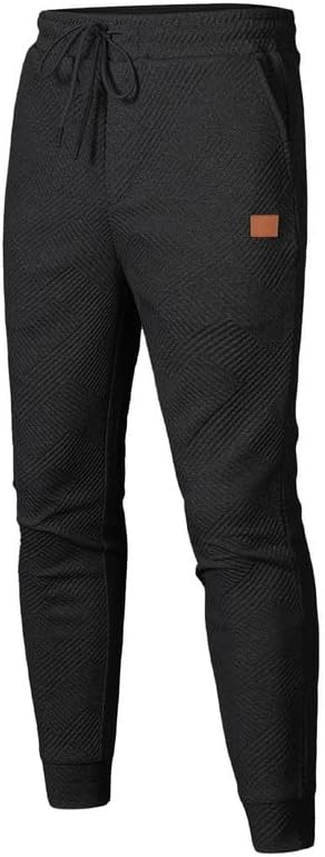 Mens 2 Piece Jacquard Sweatsuit Outfits Hoodie Sweatshirt & Joggers Sweatpants Set Tracksuit