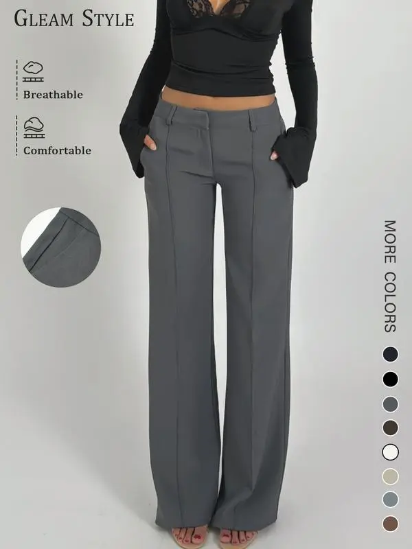 Women's Casual Fashion Suit Pants