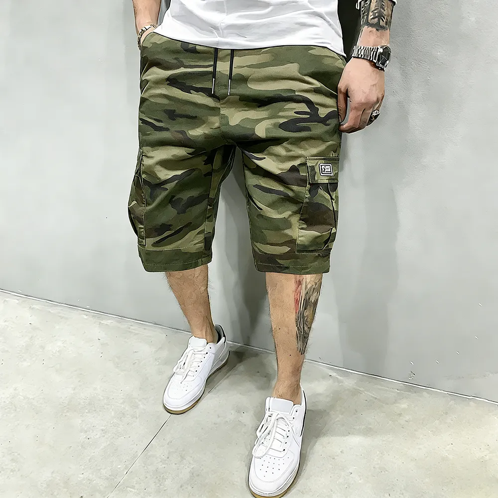 「🛒90%OFF only today」Men's Pockets Drawstring Cargo Shorts