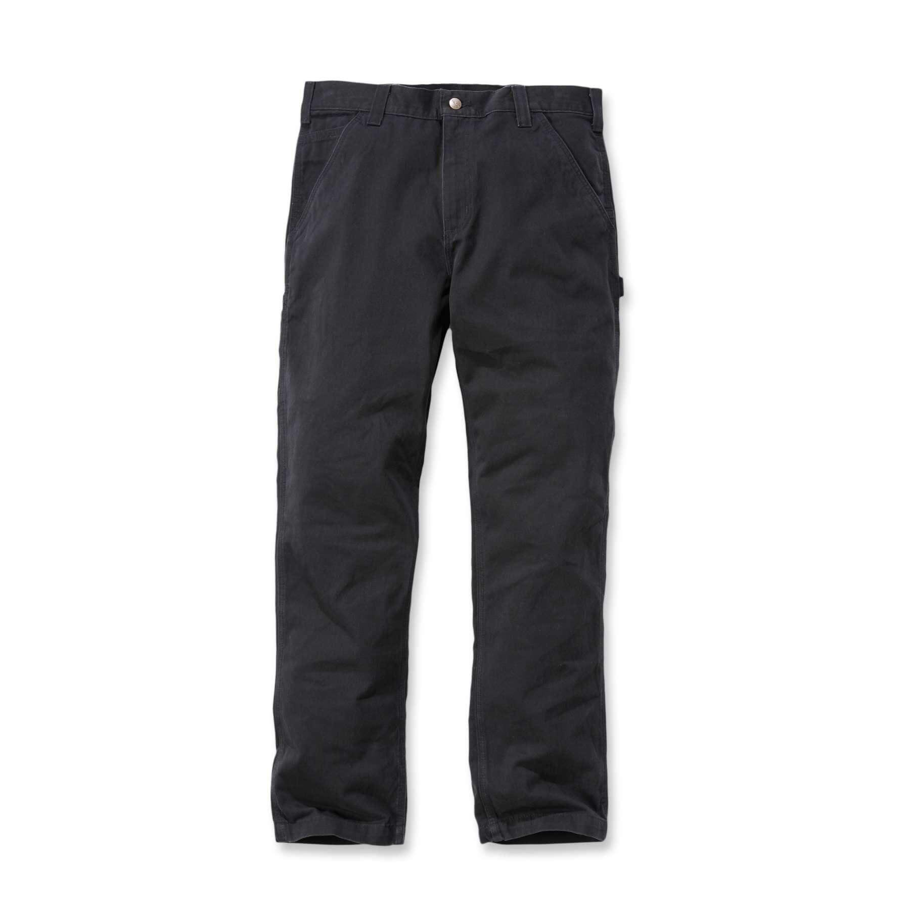 CHT Relaxed fit Straight Leg Washed Twill Trousers B324