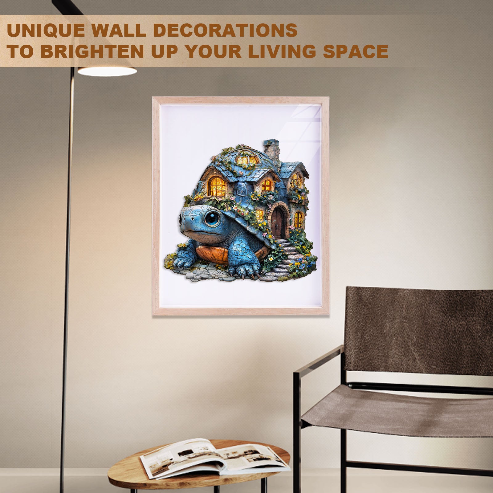 Turtle House Wooden Jigsaw Puzzle