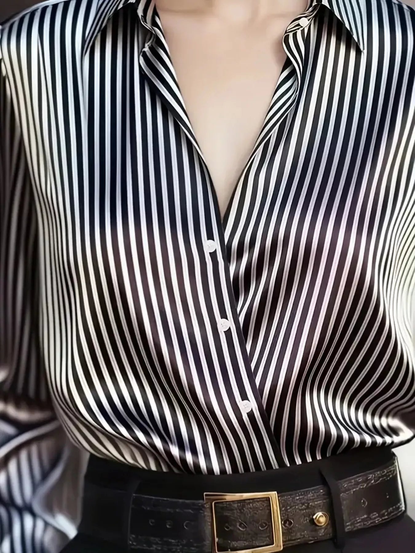 Striped Long Sleeve Shirt