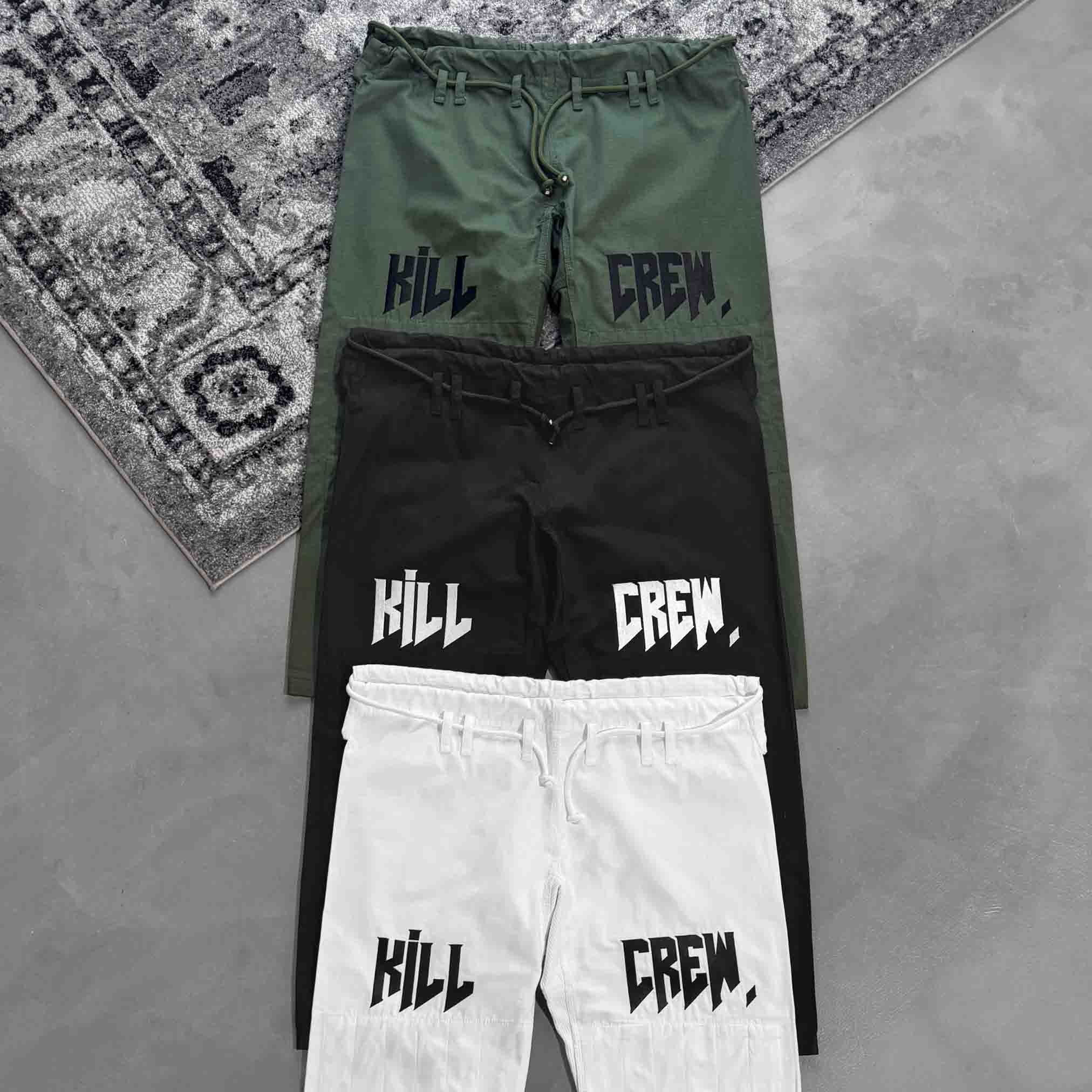 KILL CREW WOLF GI BOTTOM - WHITE