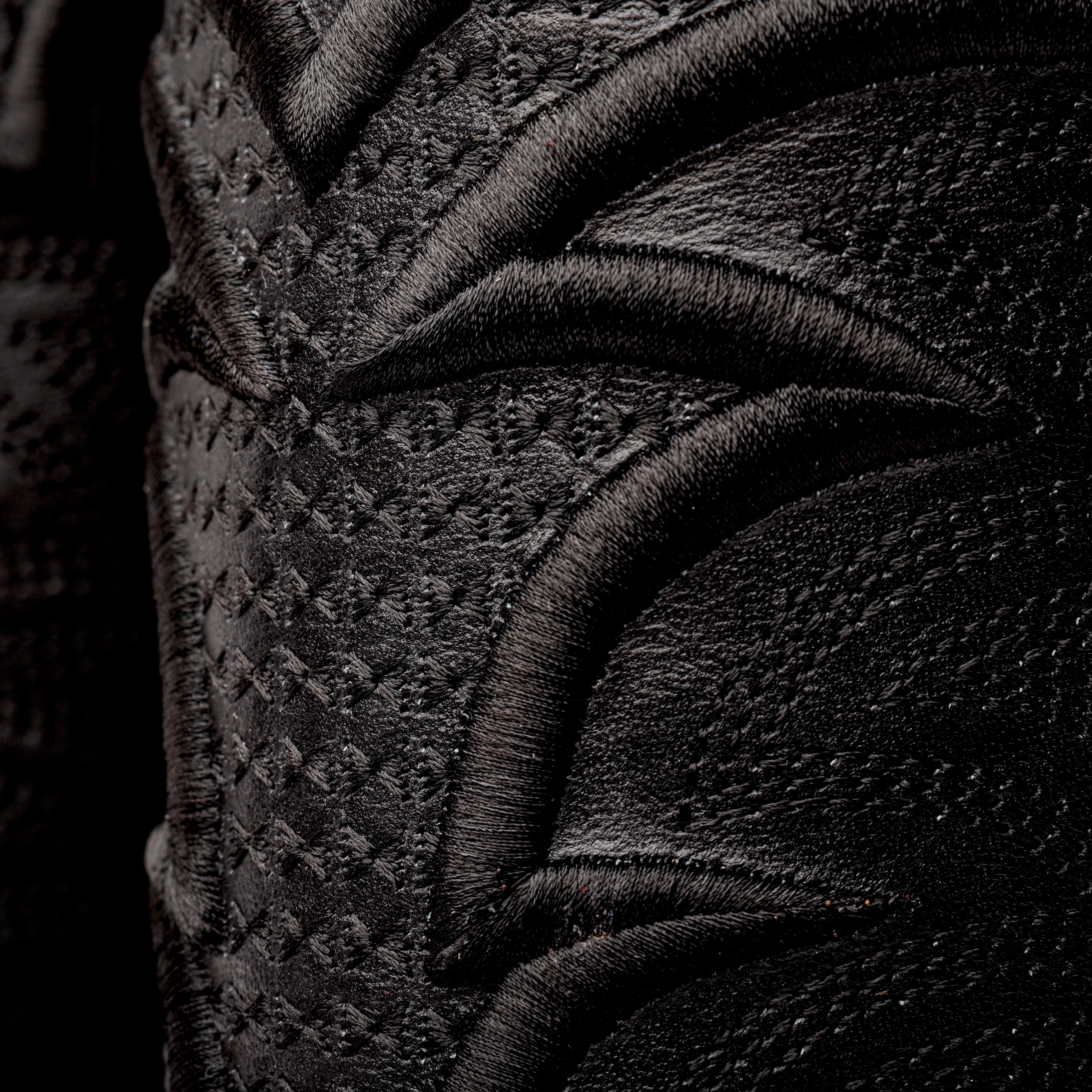 Midnight Blue Jumbo Pirarucu Leather Boots - Square Toe