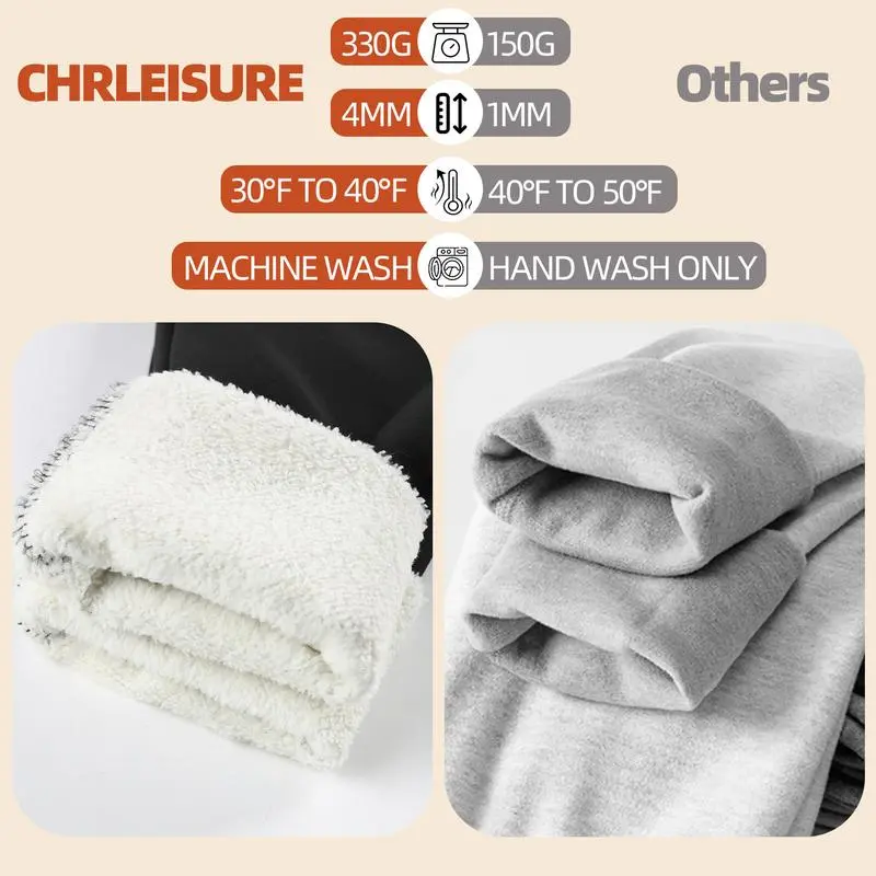 [LOCAL SHIPPING] Thermal Thick FLeece Lined Leggings