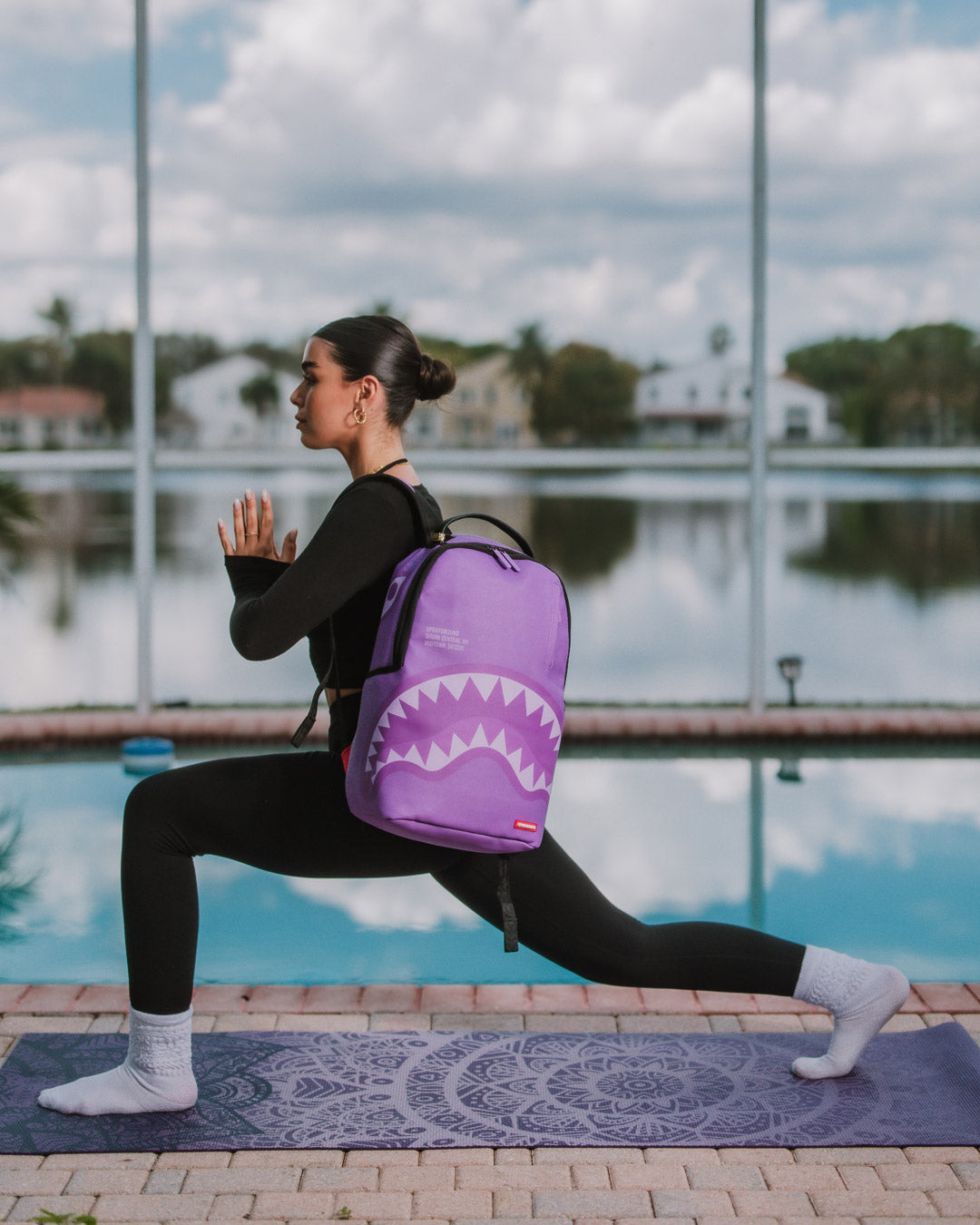 SHARK CENTRAL PURPLE VENOM BACKPACK