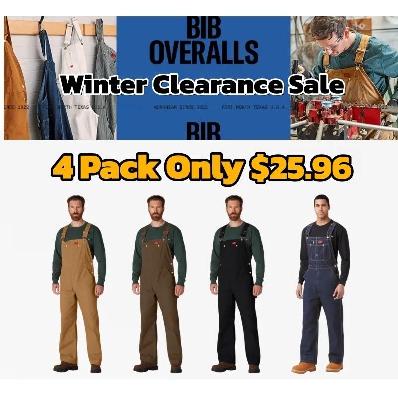 DCS Men's product sells best first 🔥Classic Bib Overalls