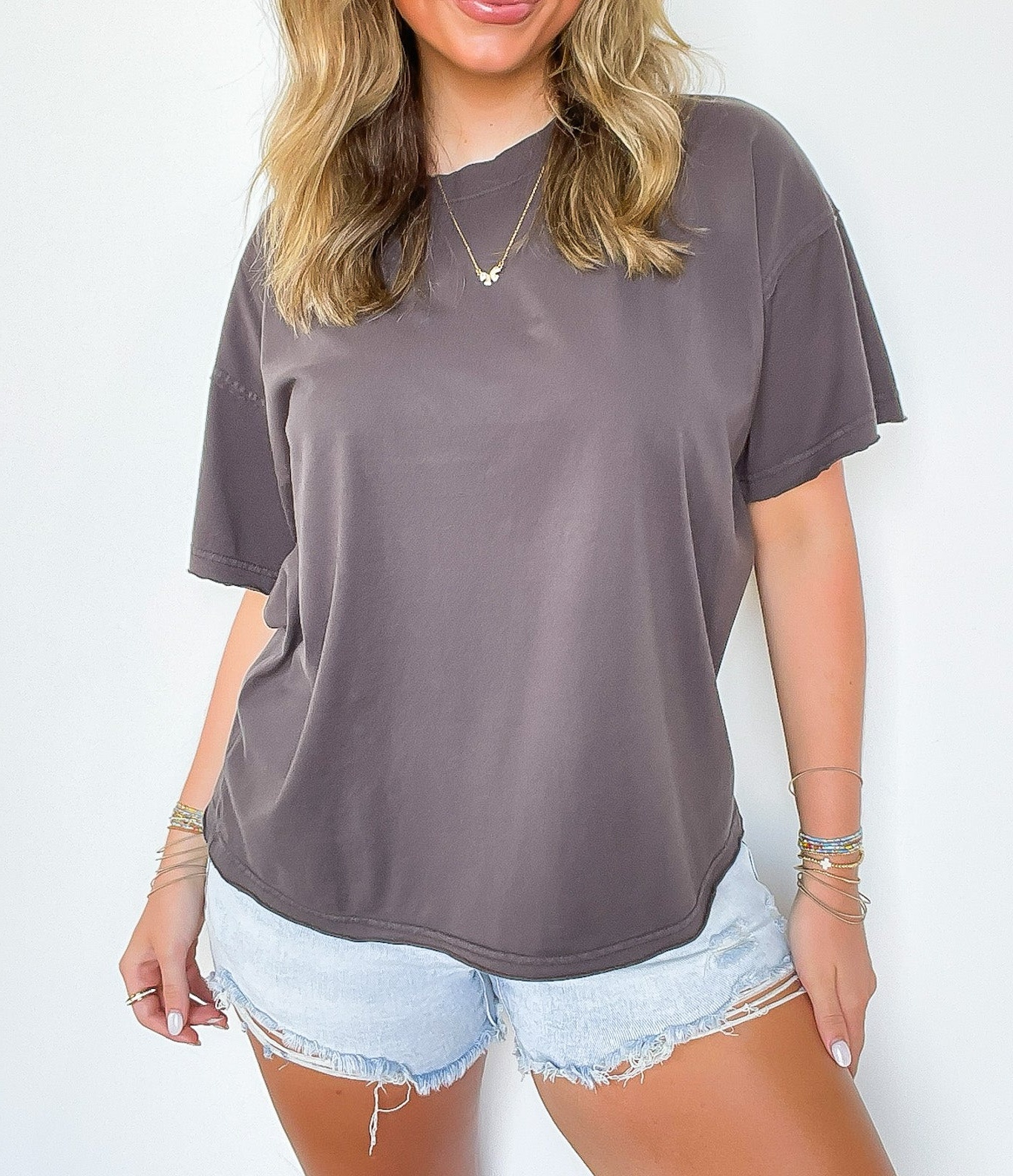 Washed Relaxed Fit Top
