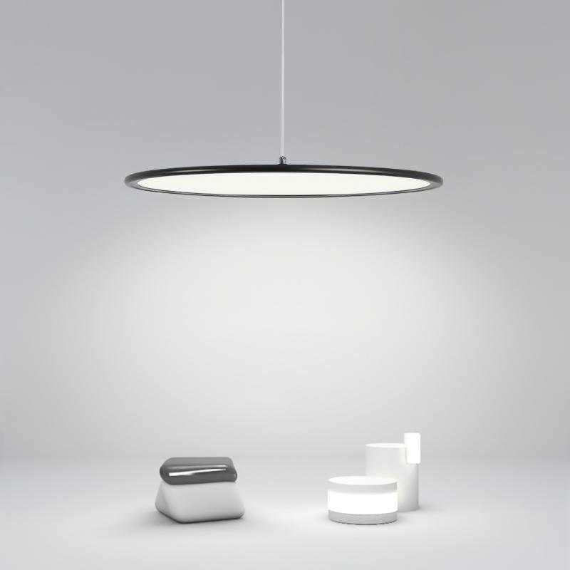 Minimalist Modern Circle Linear Industrial Pendant Lighting