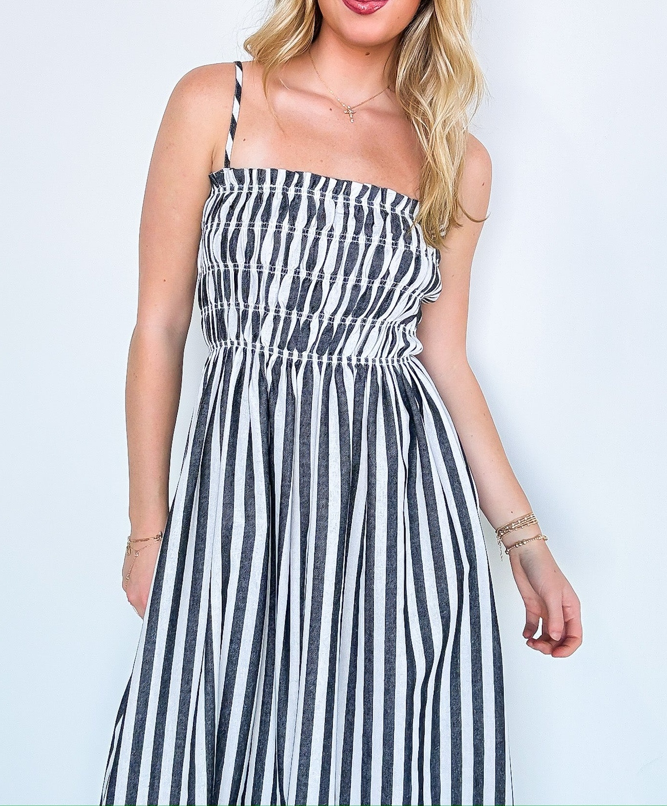 Kirsten Striped Maxi Dress