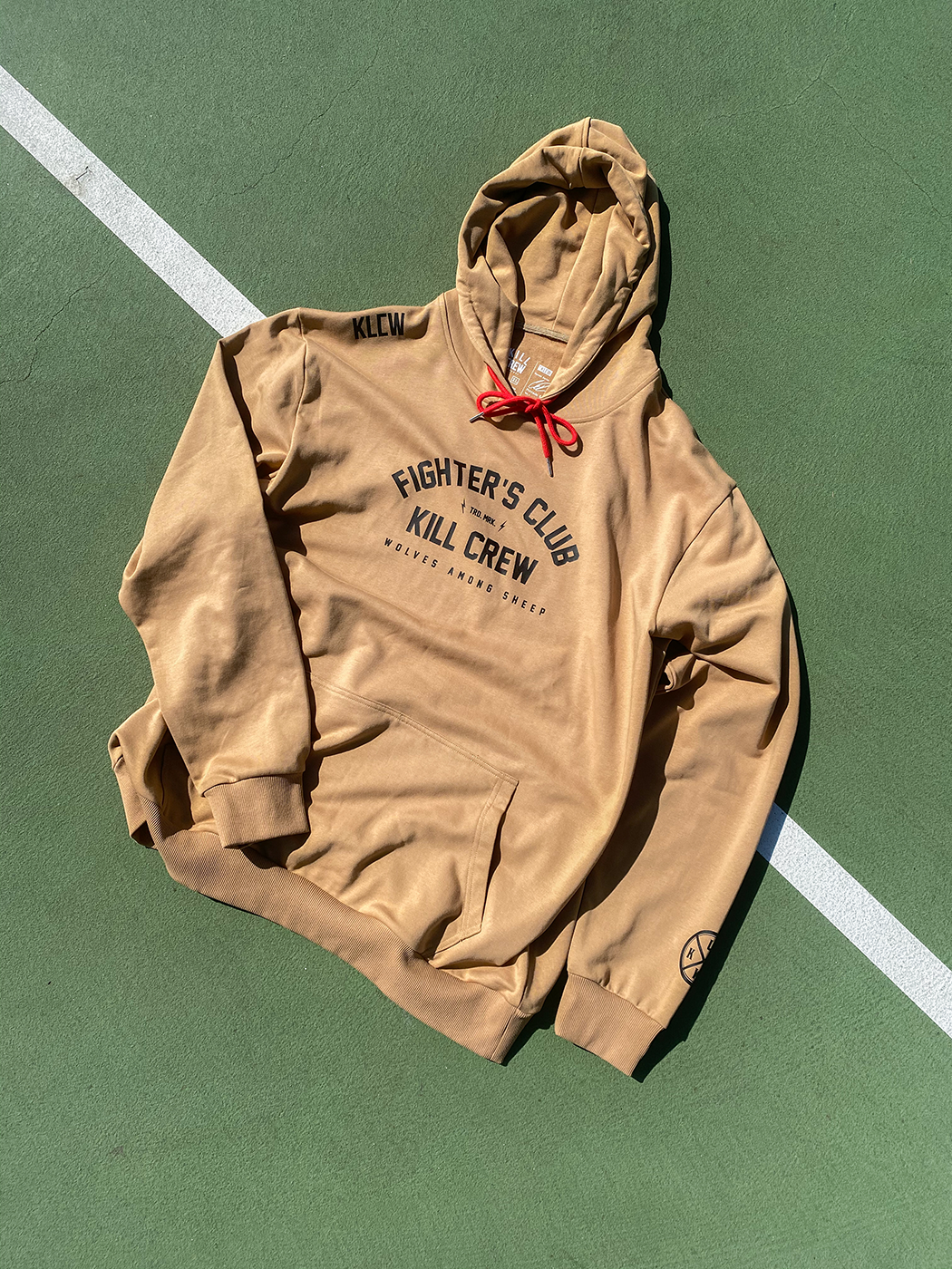 FIGHTER'S CLUB HOODIE - SAND