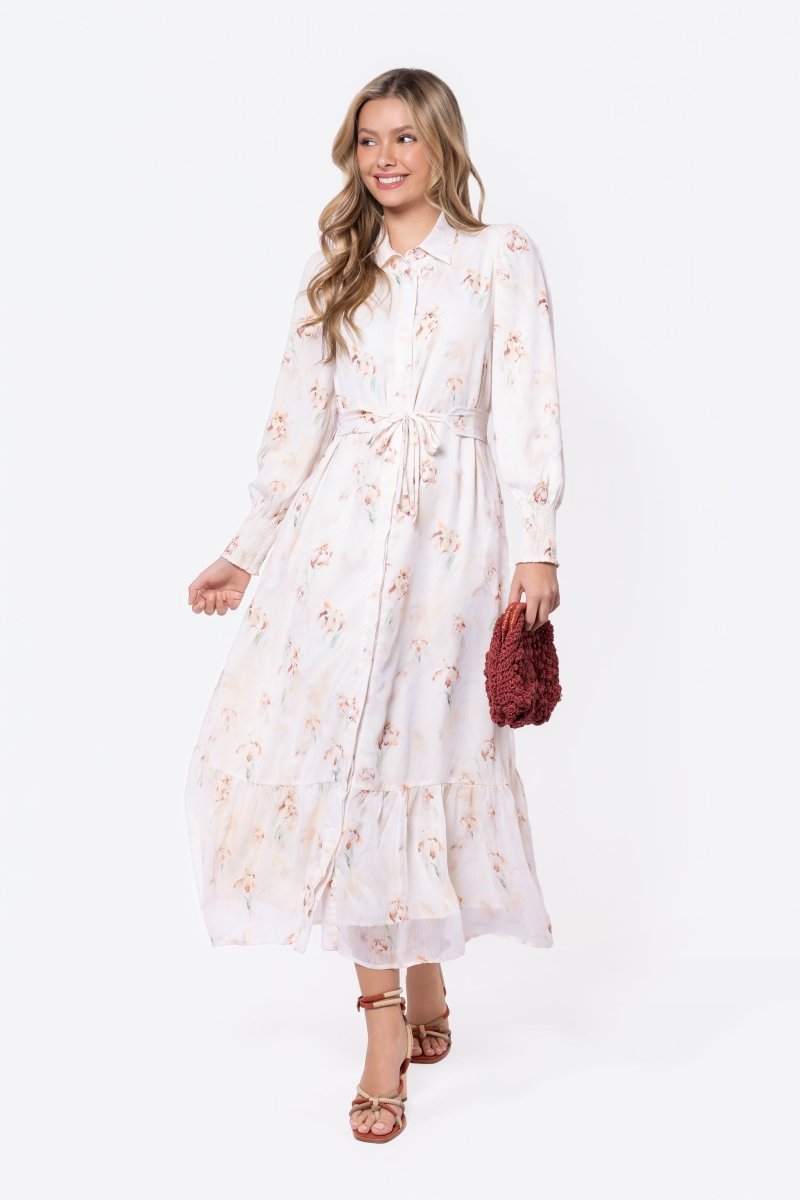 Connie Dress (Light Peach)