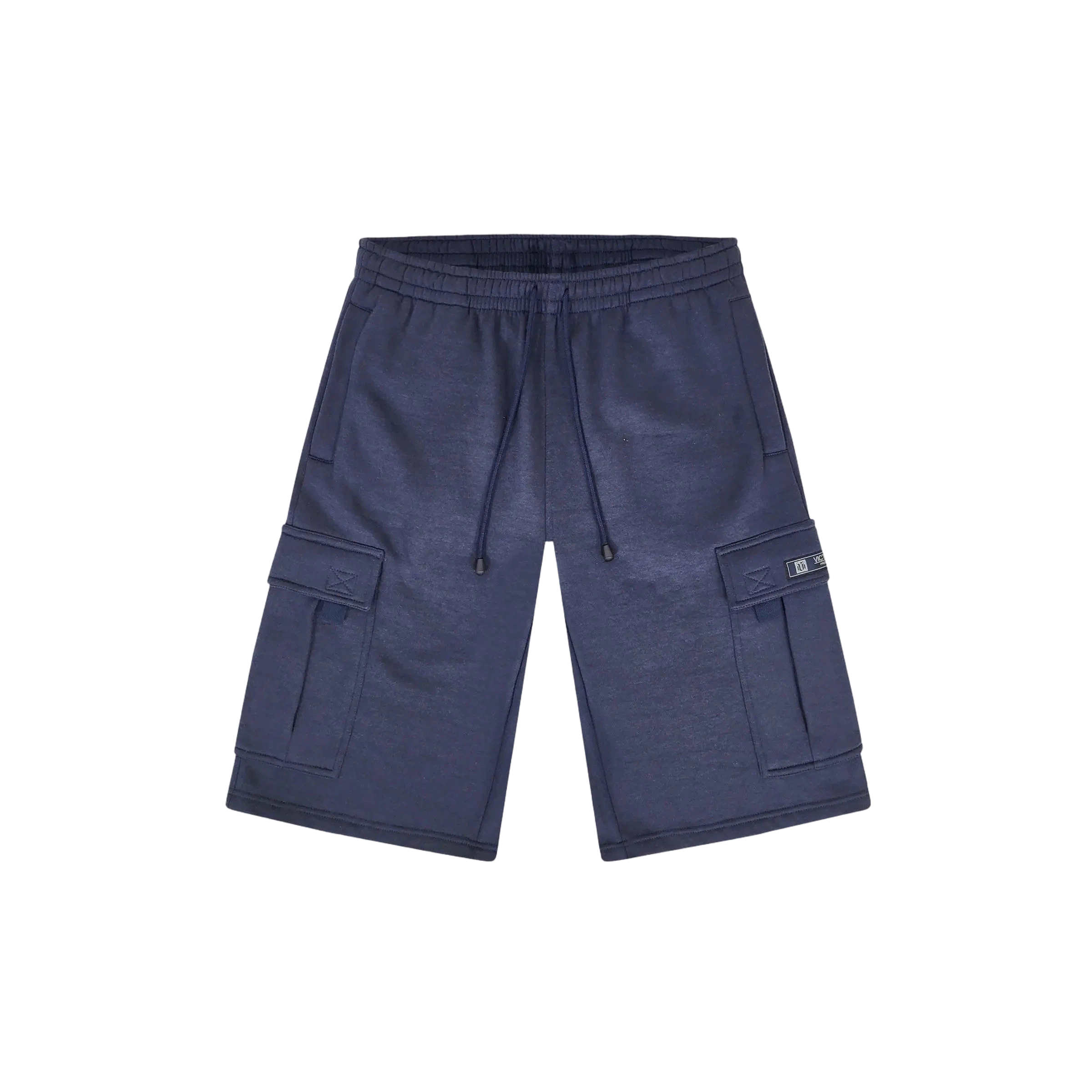 Baggy fit Fleece Shorts Menswear Cargo pocket