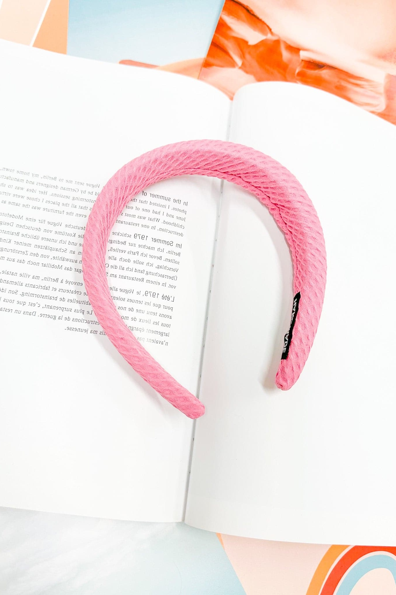 Lizetto Solid Puff Headband