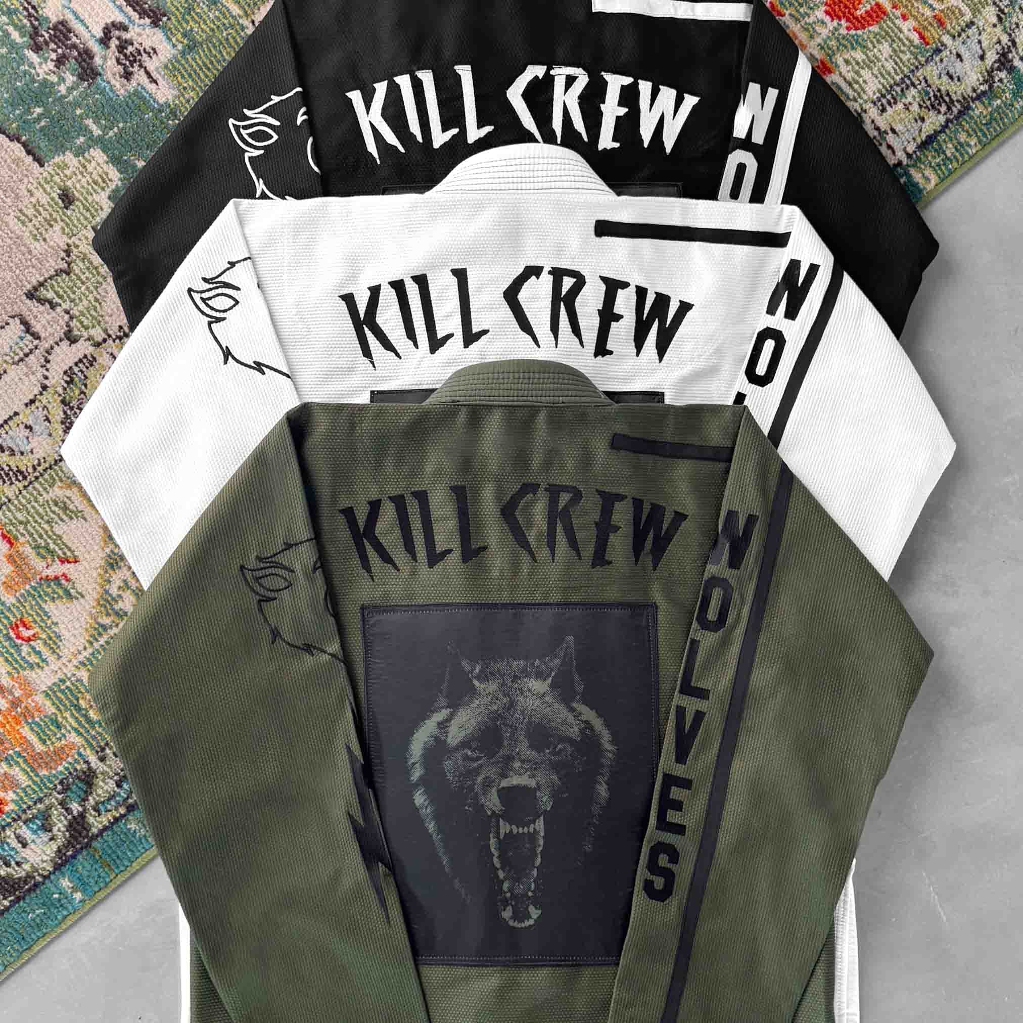 KILL CREW WOLF GI TOP - BLACK