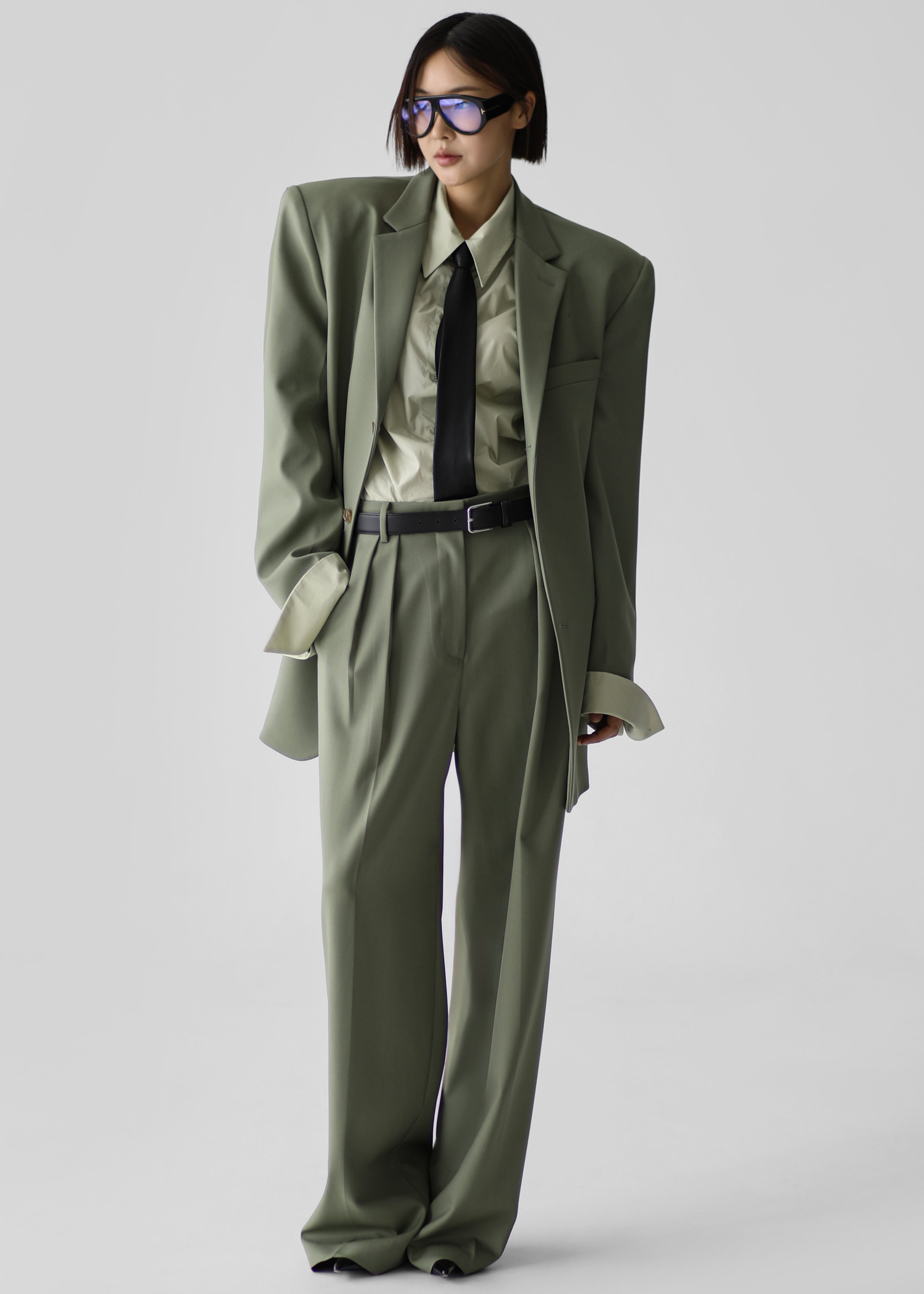 Trosa Blazer - Pale Olive