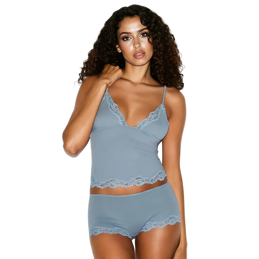 Women's Sexy Lace Wirefree Breathable Bralette & Panties Set