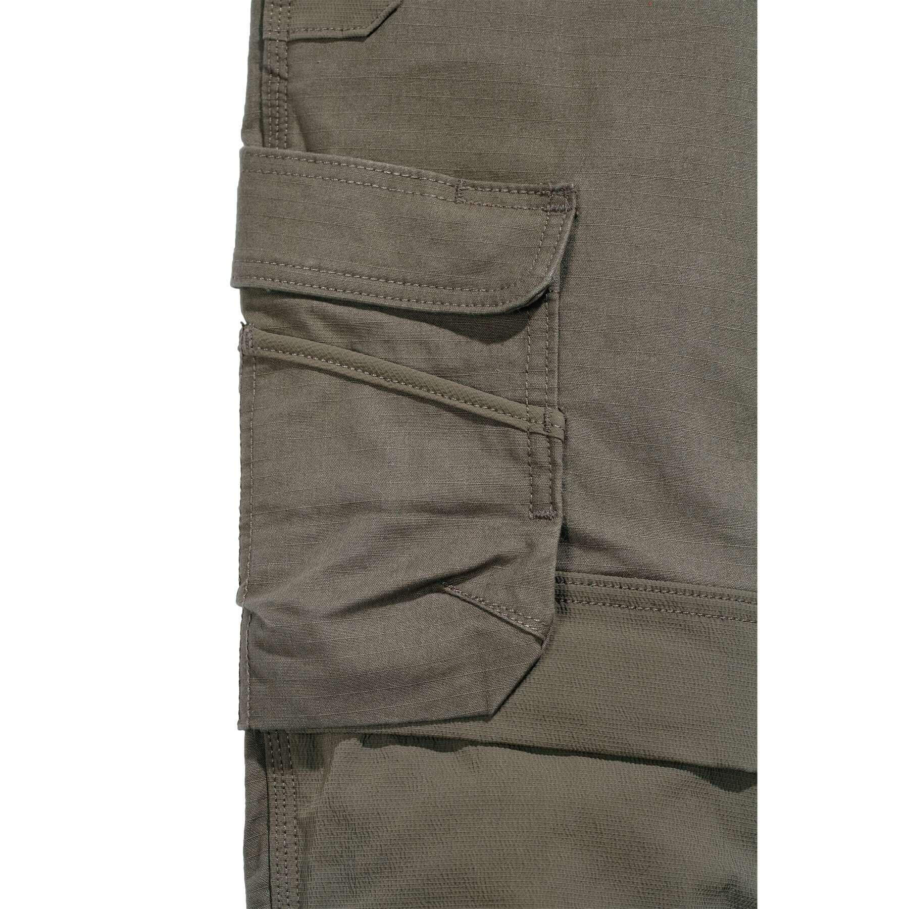 CHT Steel Relaxed Fit Double Front Stretch Ripstop Cargo Trousers 103335