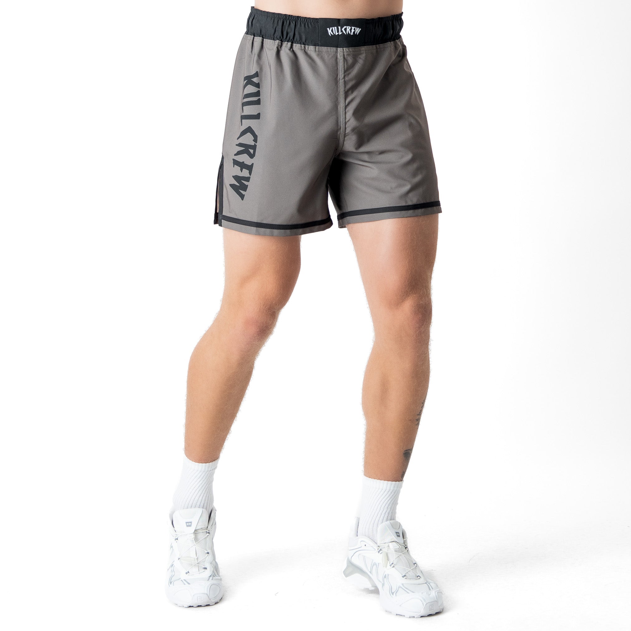 BSEM FIGHT SHORTS (THAI CUT) - OLIVE