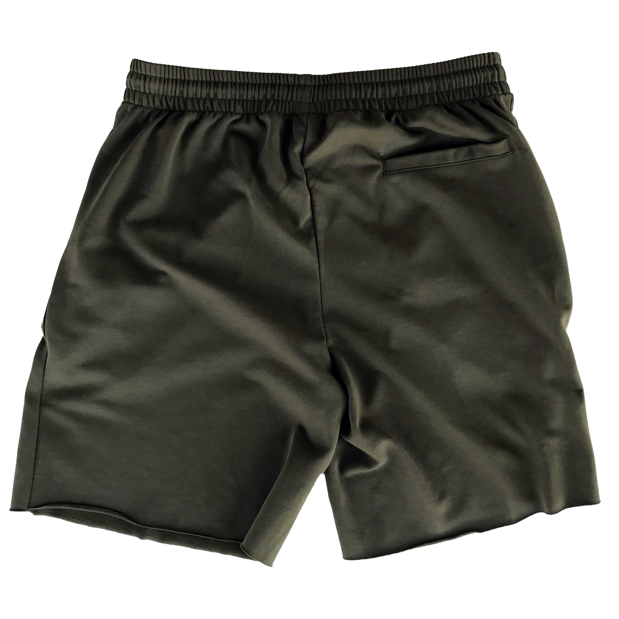 RELAXED CUT SHORTS FIGHTER'S CLUB - OLIVE