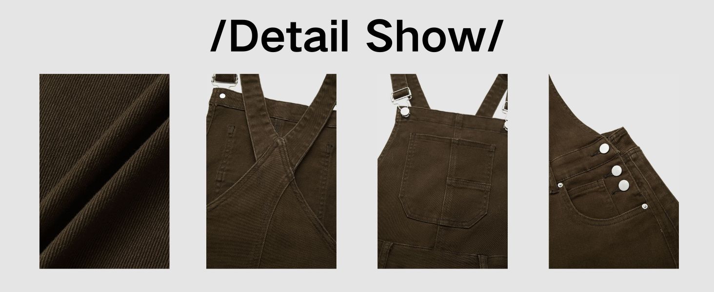 Women's Y2K Wide-Leg Denim Overalls