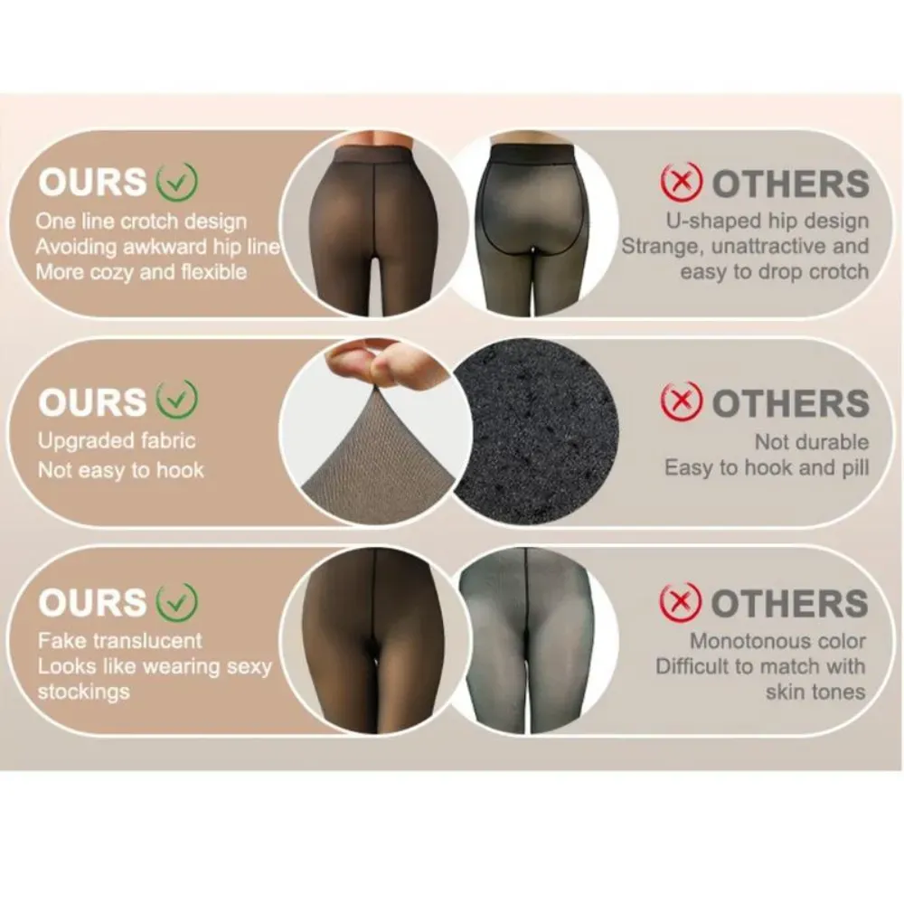 Fall Deals Up To 90% OFF-Wool-lined leggings