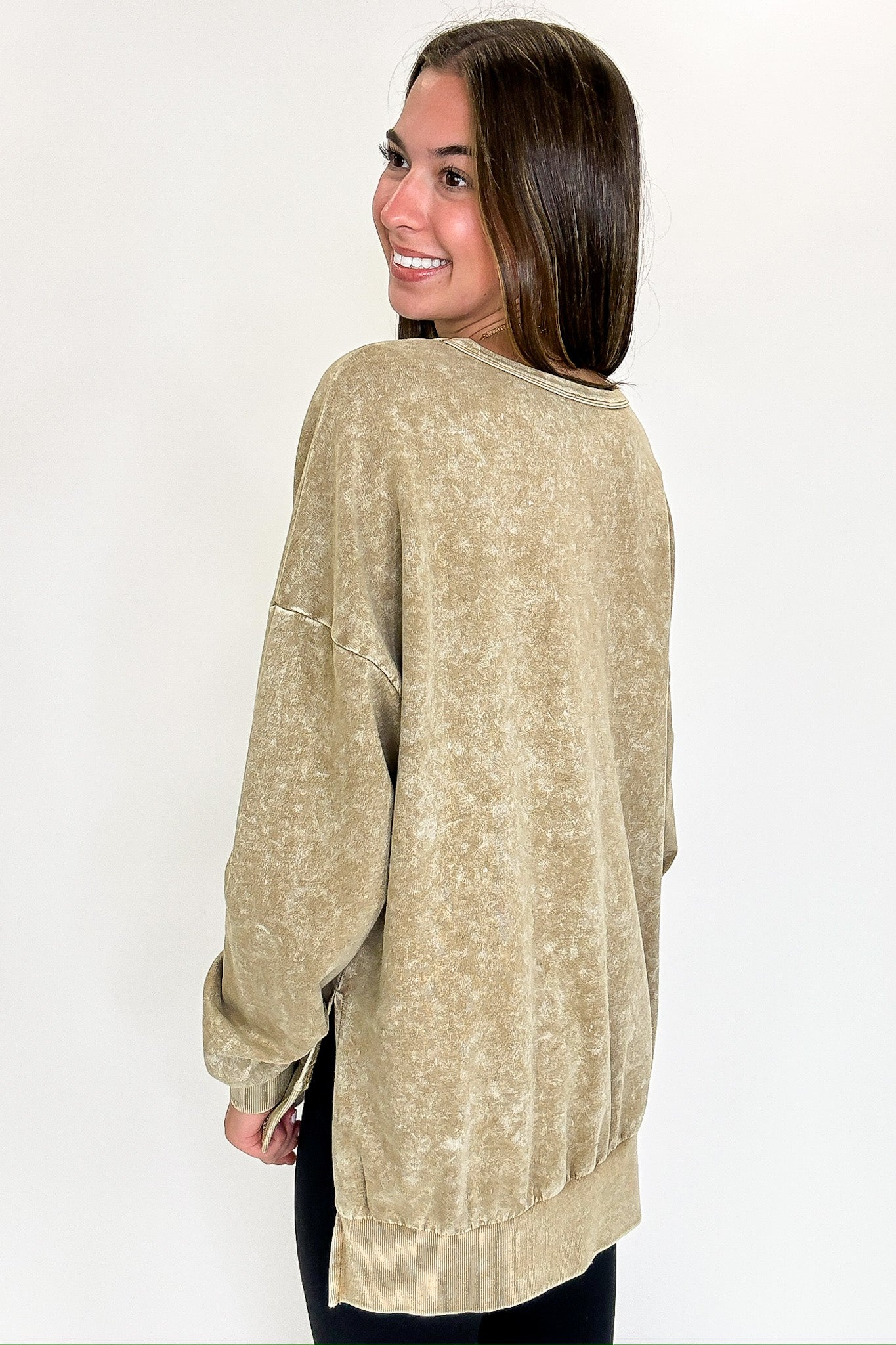 Vintage Mineral Wash Pullover