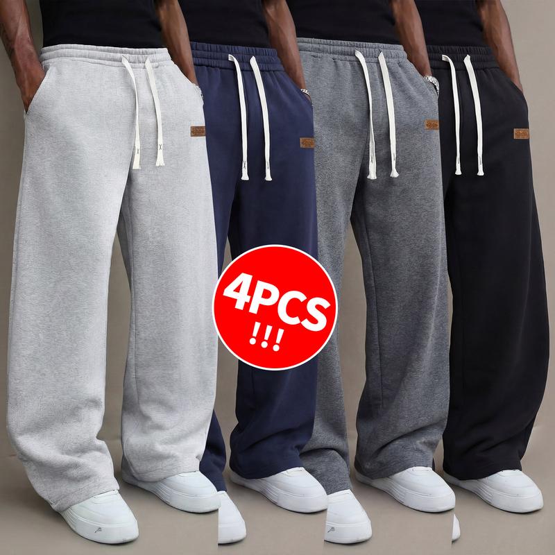 Men’s Casual Stretch Drawstring Pants – Relaxed Fit Everyday Trousers