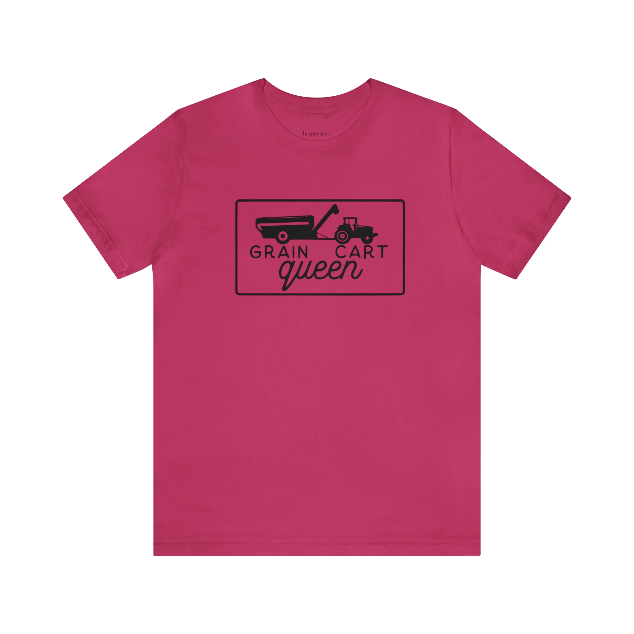 Grain Cart Queen Unisex Jersey Short Sleeve Tee
