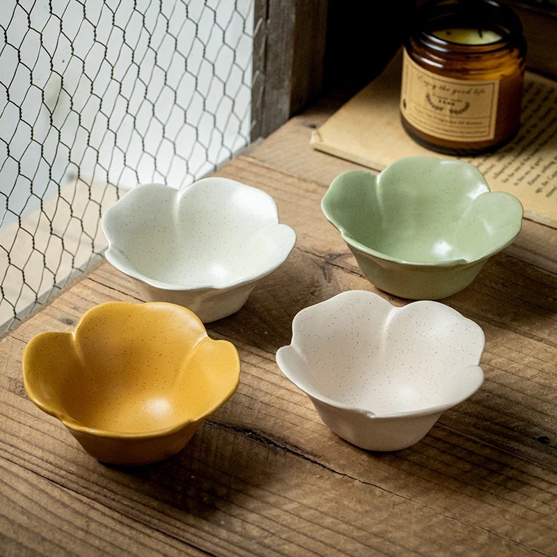 Ceramic Flower Petals Bowl