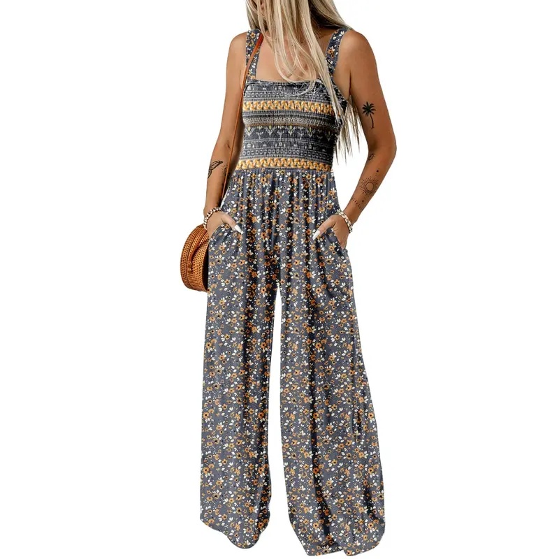 Women's Casual Loose Overalls Jumpsuits