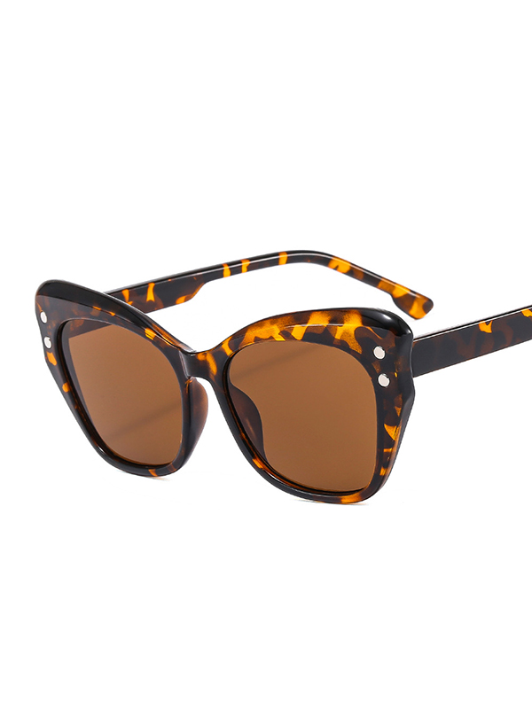 Geometric Sun-Protection Sunglasses Accessories