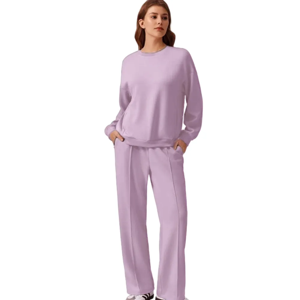 🔥Women's Casual Two-Piece Long-Sleeve Sweatshirt Set🔥