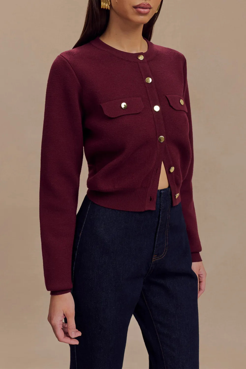 Daily Knit Cotton Cardigan