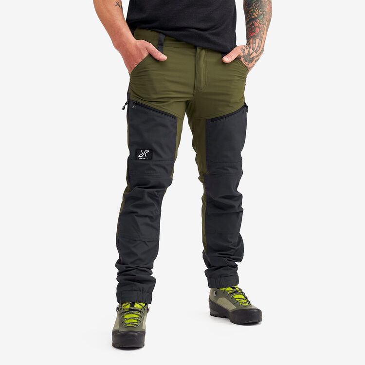 Men'S Color Stitching Training Overalls