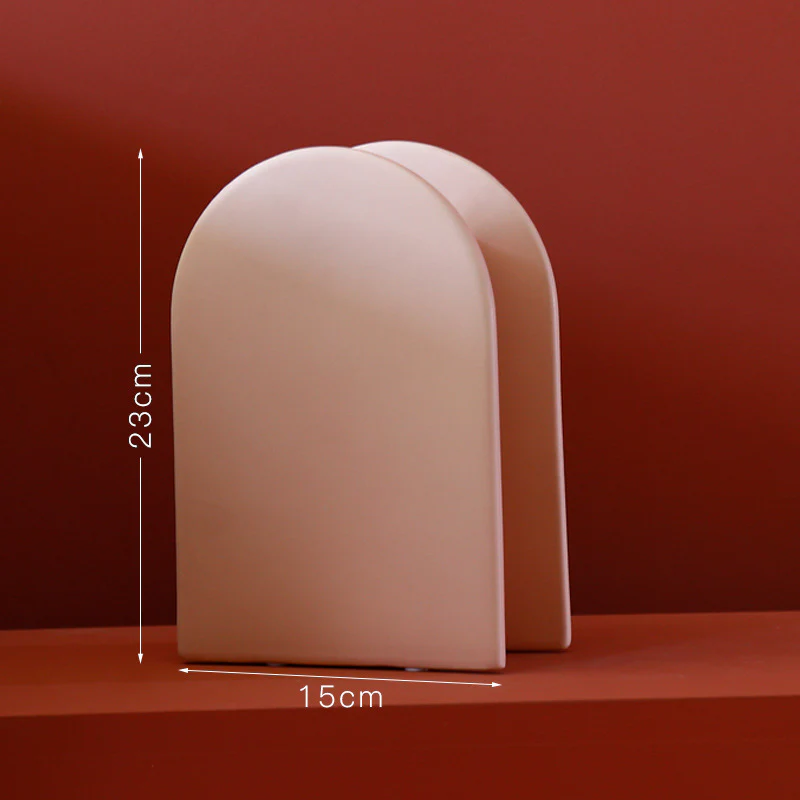 Modern Colorblock Ceramic Vases