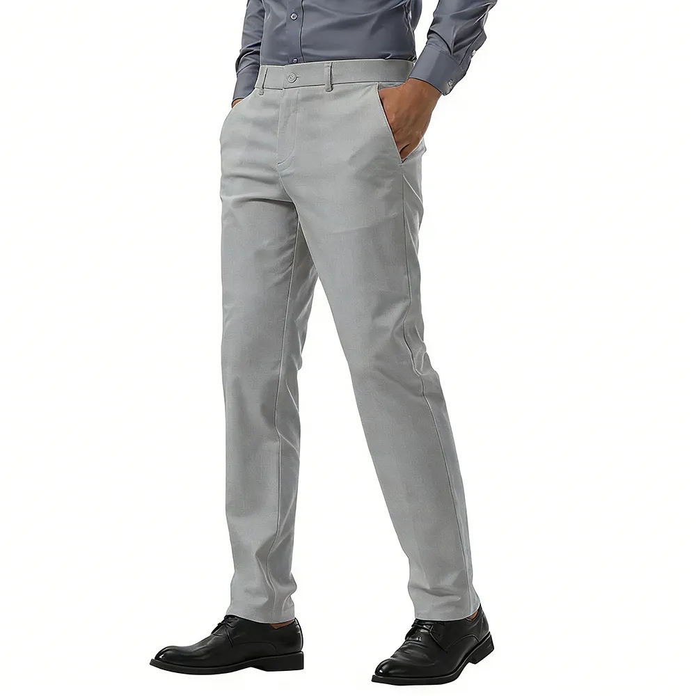 Men's Slim Fit Wrinkle Free Dress Pants