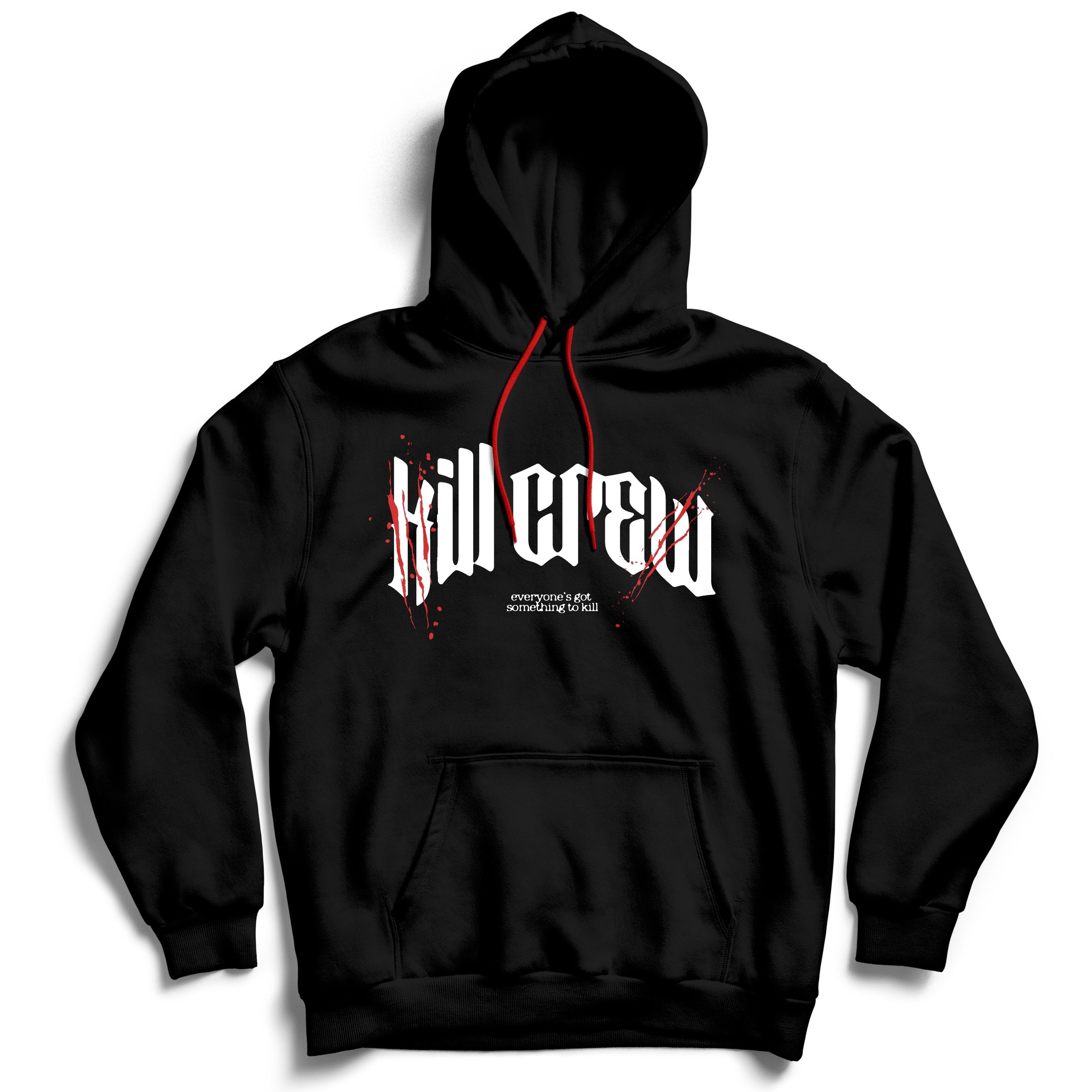 IT'S ONLY PAIN HOODIE - BLACK