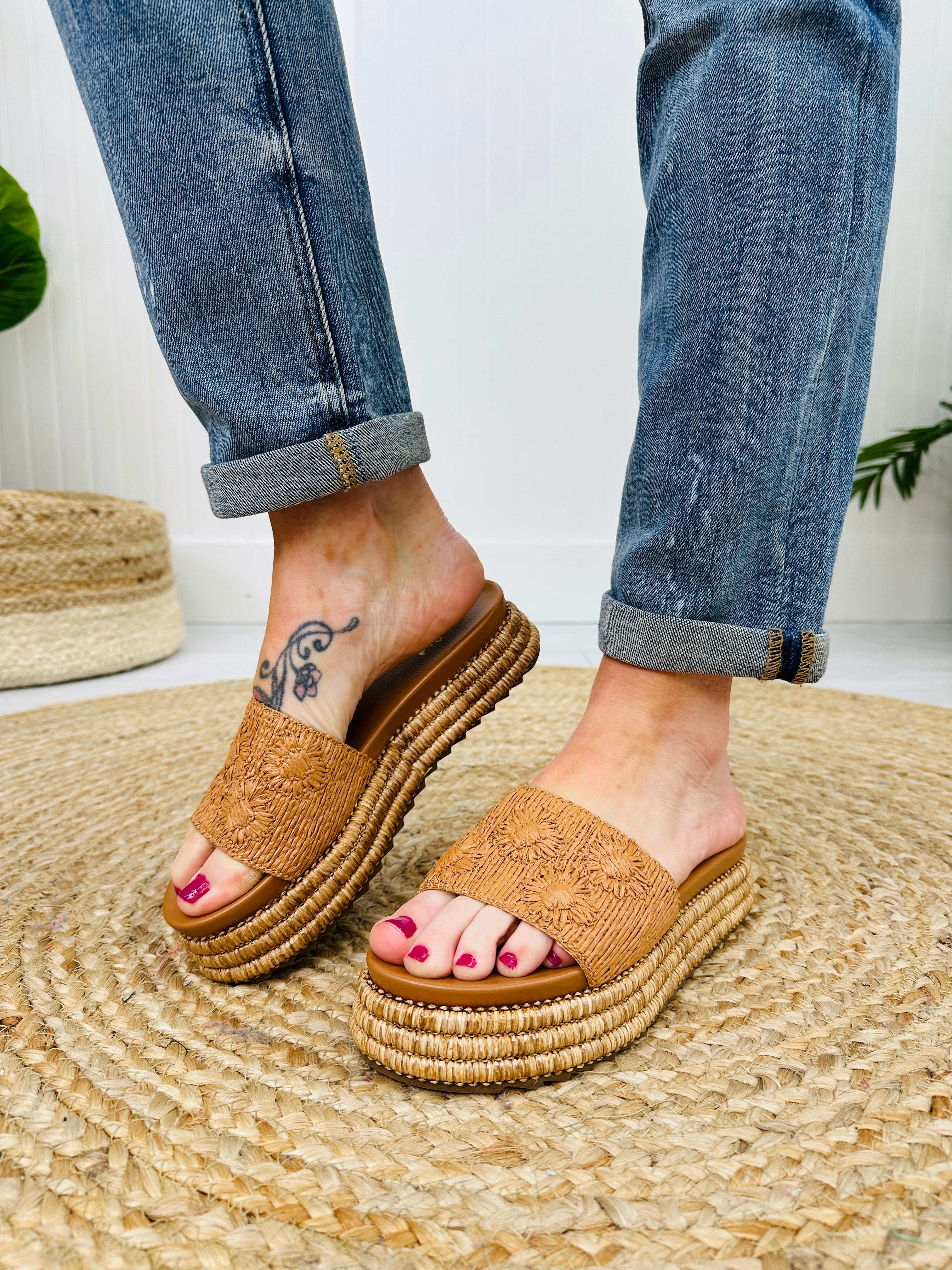 Sunflower Stride Sandals