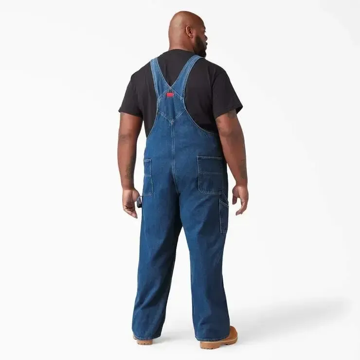 🔥Last Day Promotion!Men's Denim Bib Overalls, Workwear with Adjustable Straps and Convenient Tool Pockets