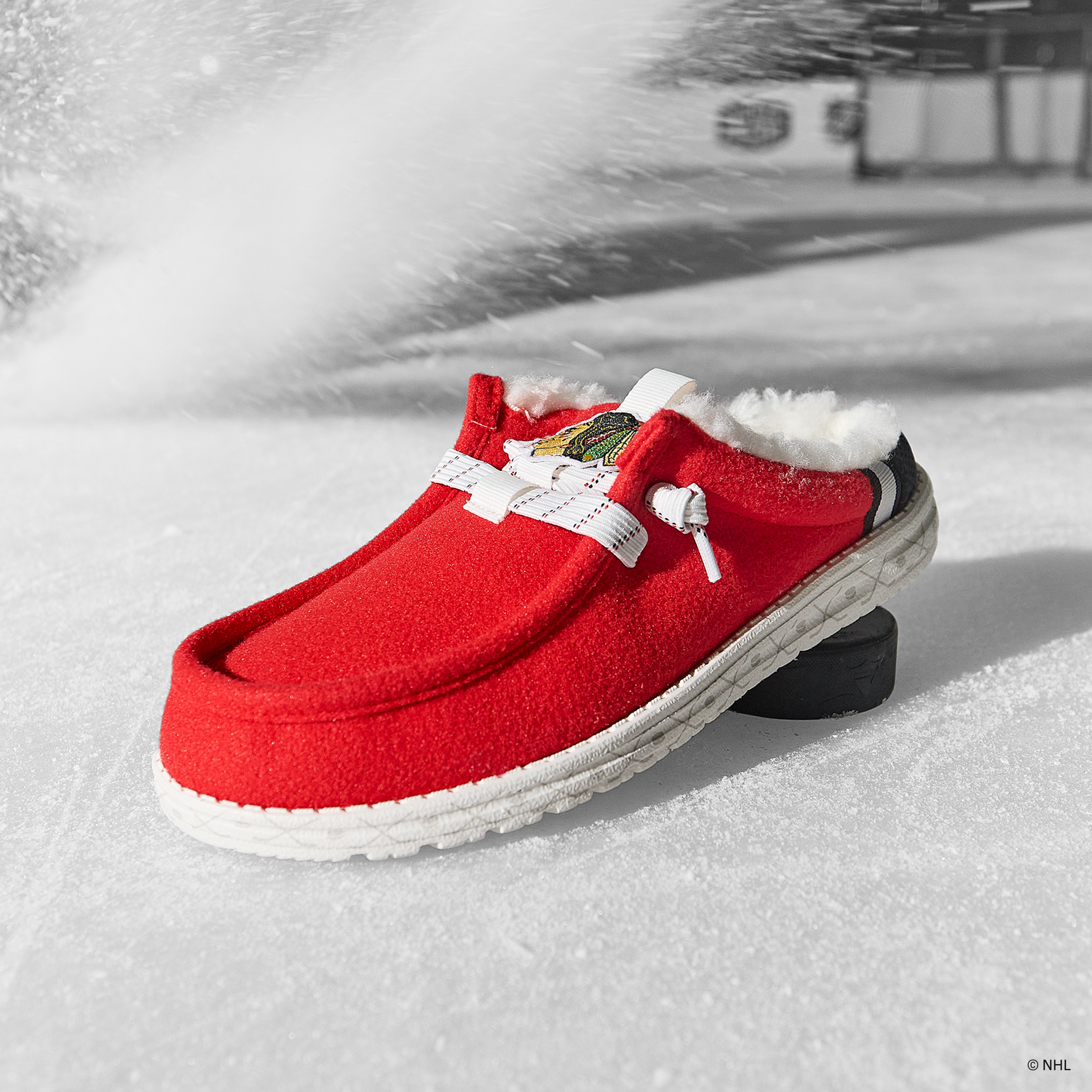 NHL® Chicago Blackhawks® Wally Slip - Varsity Red/Black