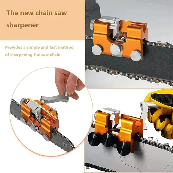 Chainsaw Chain Sharpening Jig