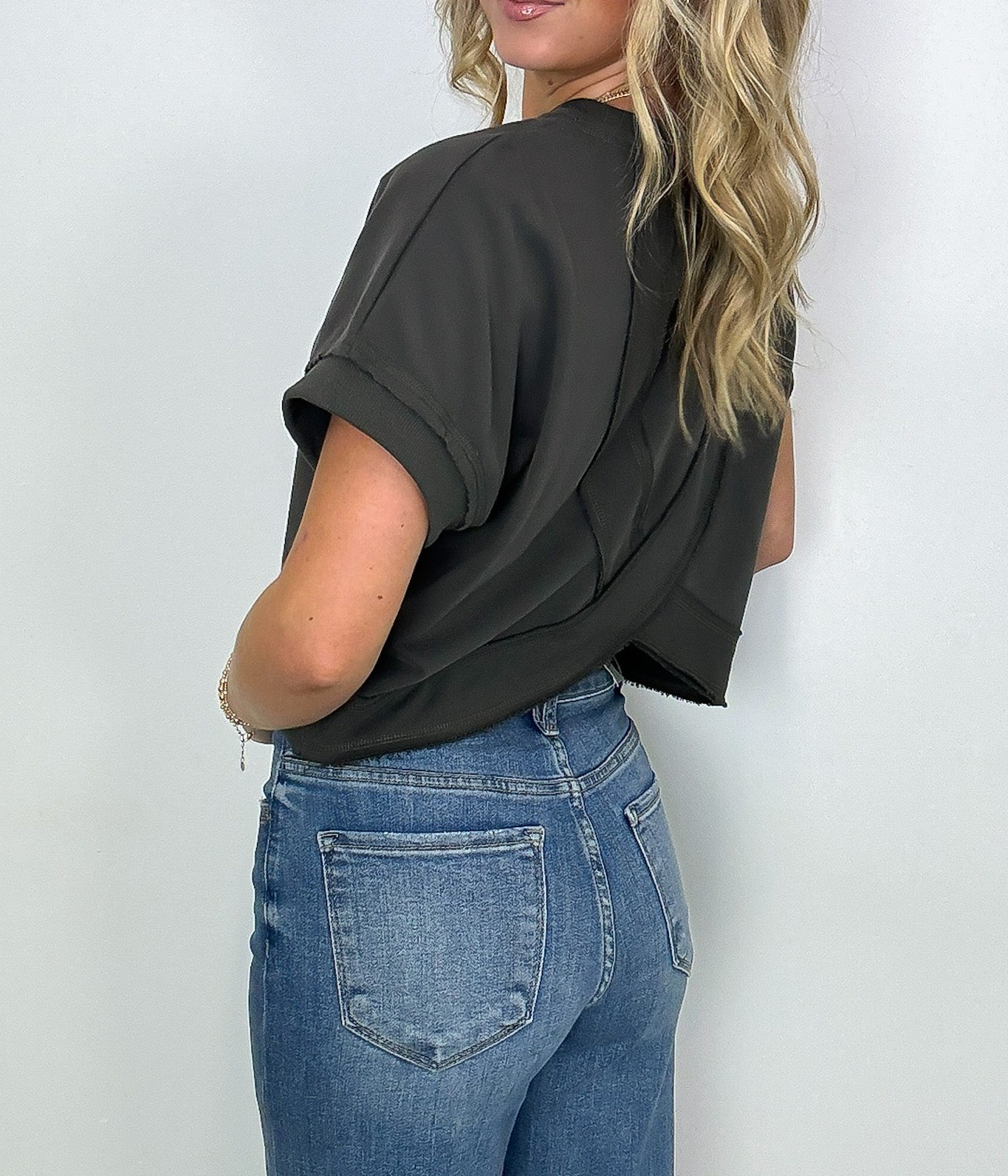 Corie Crewneck Short Sleeve Top