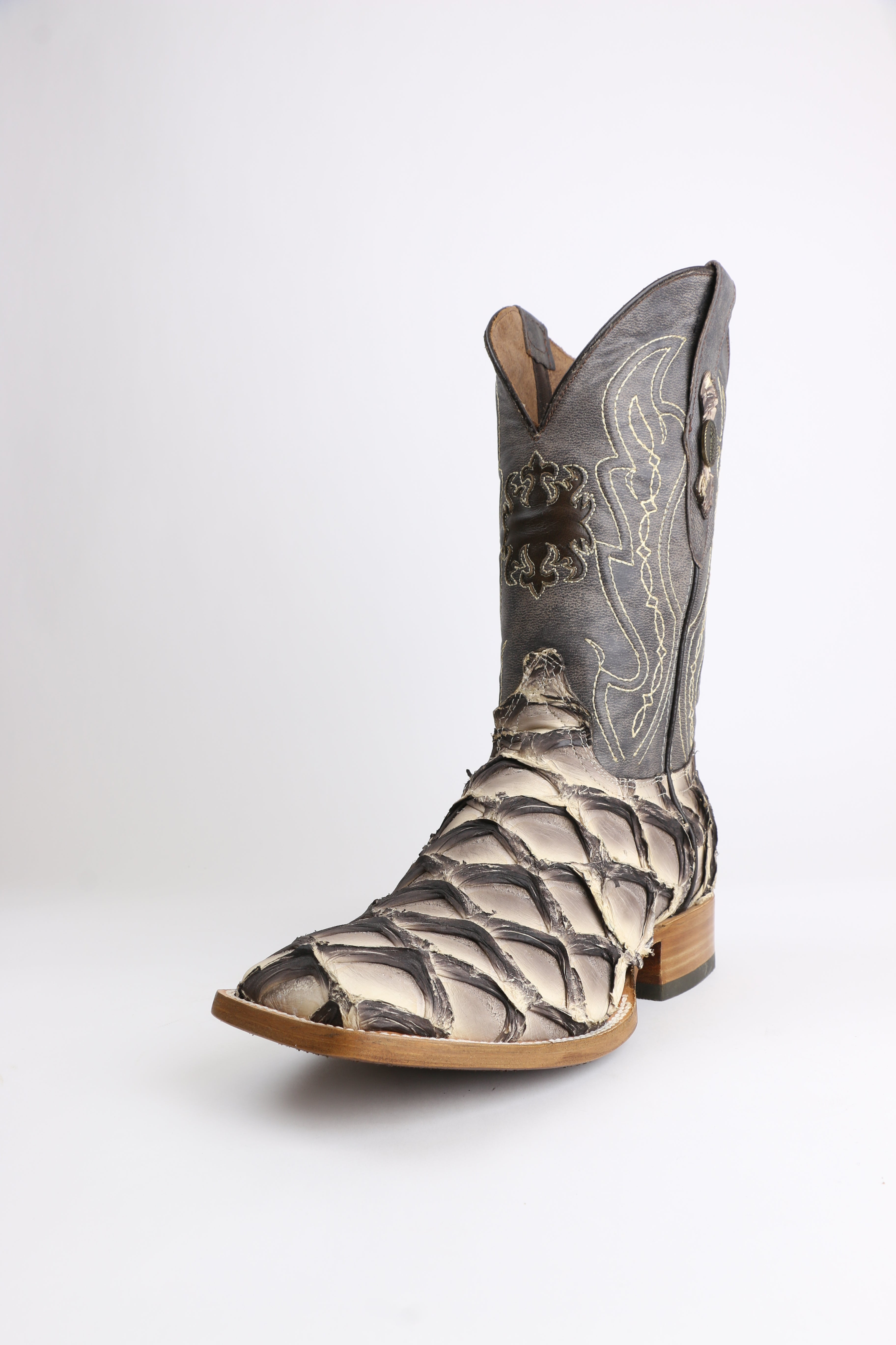 Chero's Premium Exotic Pirarucu Ivory Shadow Clearance Sale 70%OFF