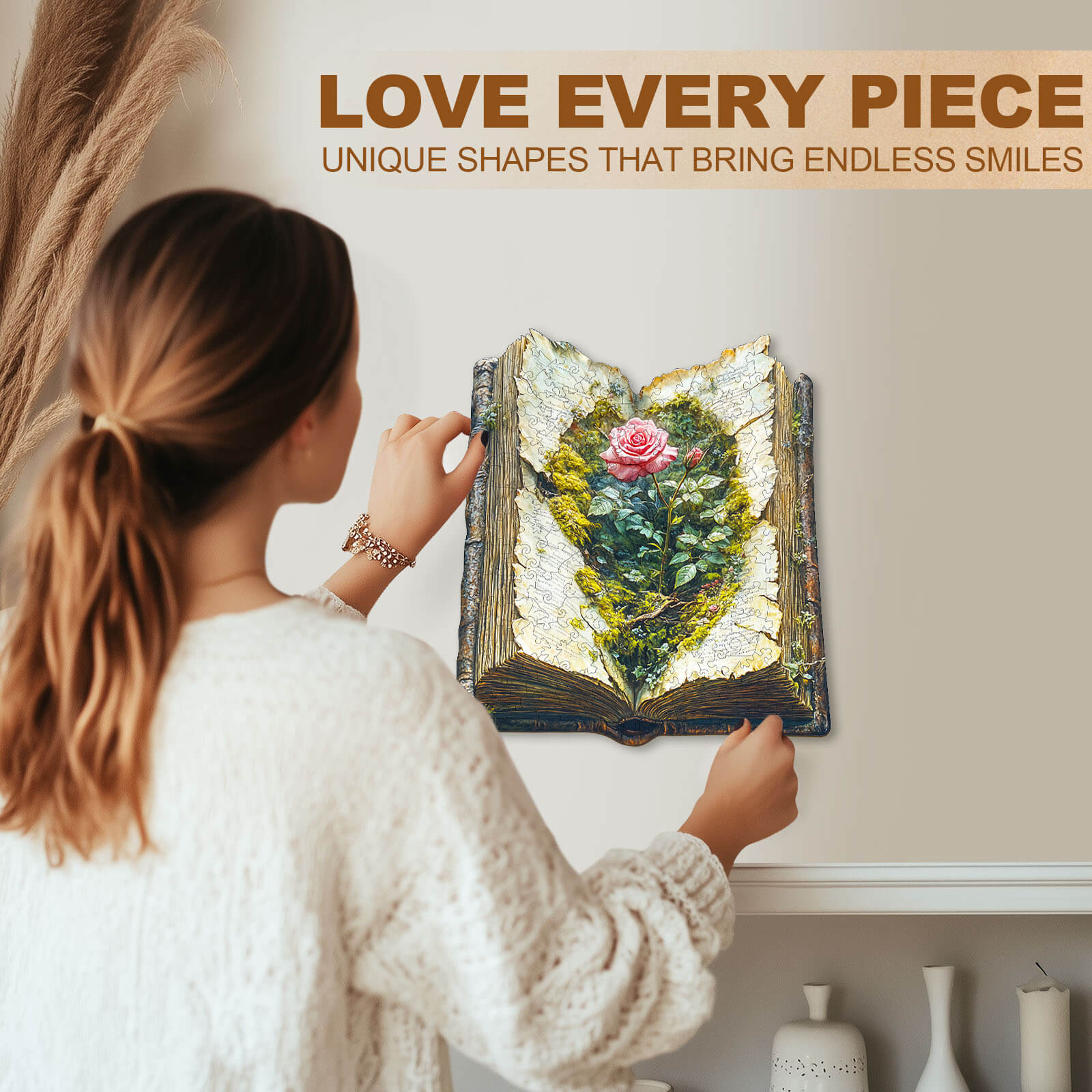 The Last Bloom  Wooden Jigsaw Puzzle